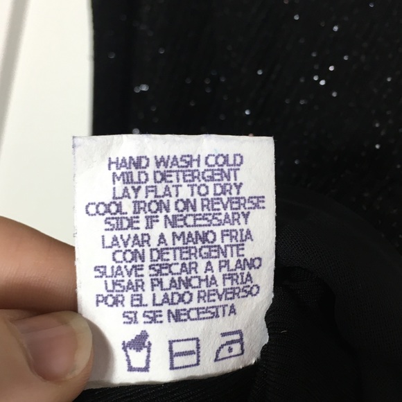 ONYX NITE Black Dress SZ 8 - Picture 6 of 6